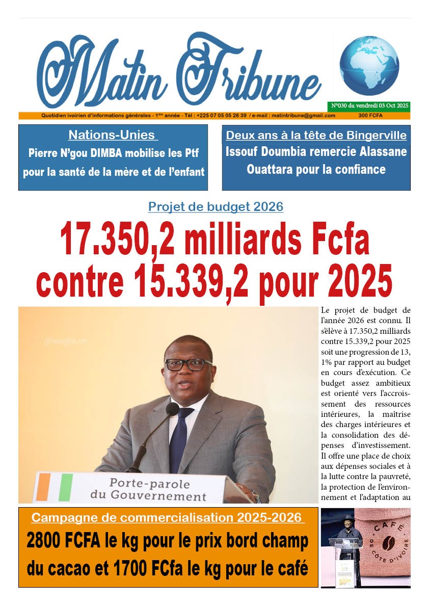 UNE DU 03/10/2025
