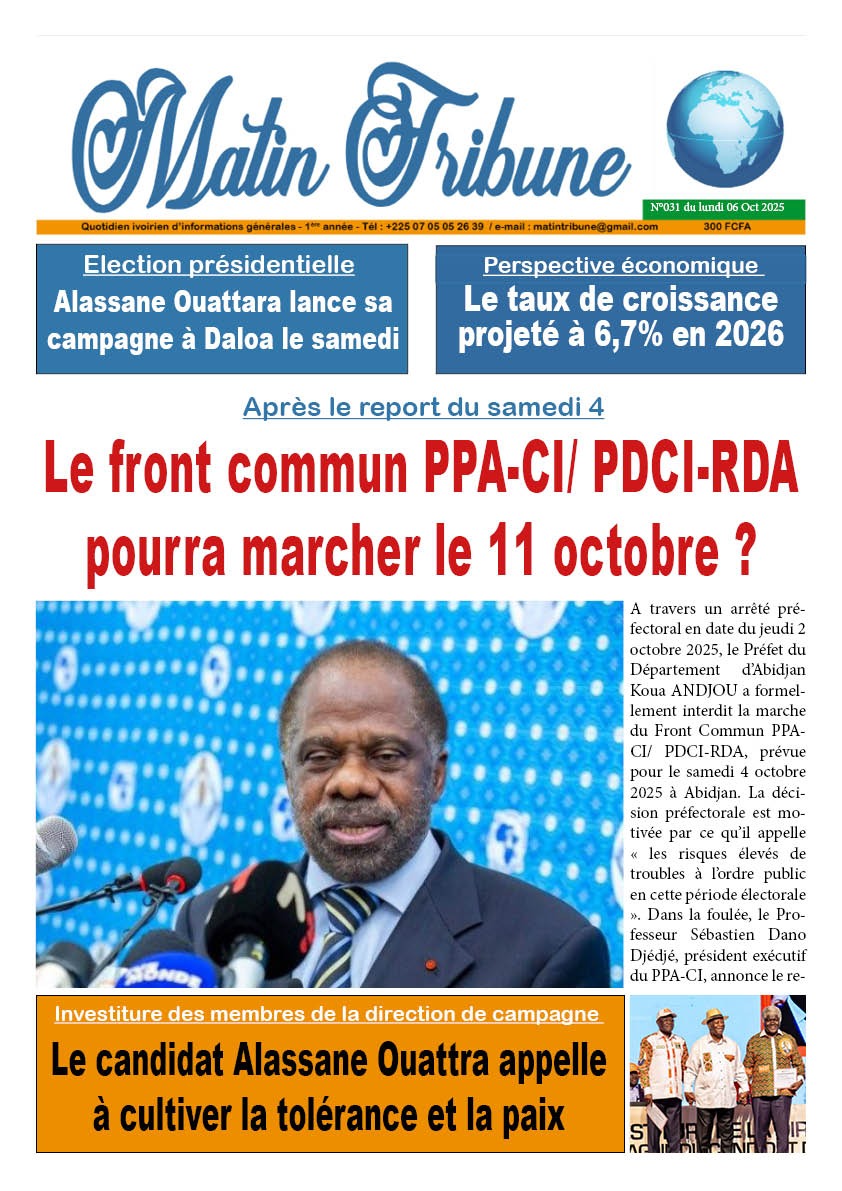 UNE DU 06/10/2025