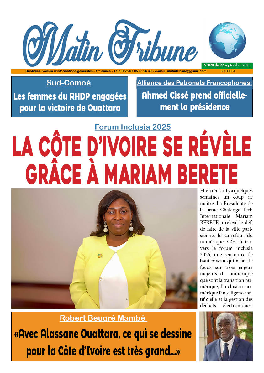 UNE DU 22/09/2025