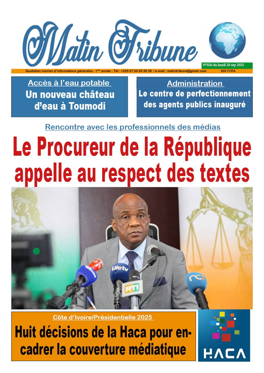 UNE DU 29/09/2025